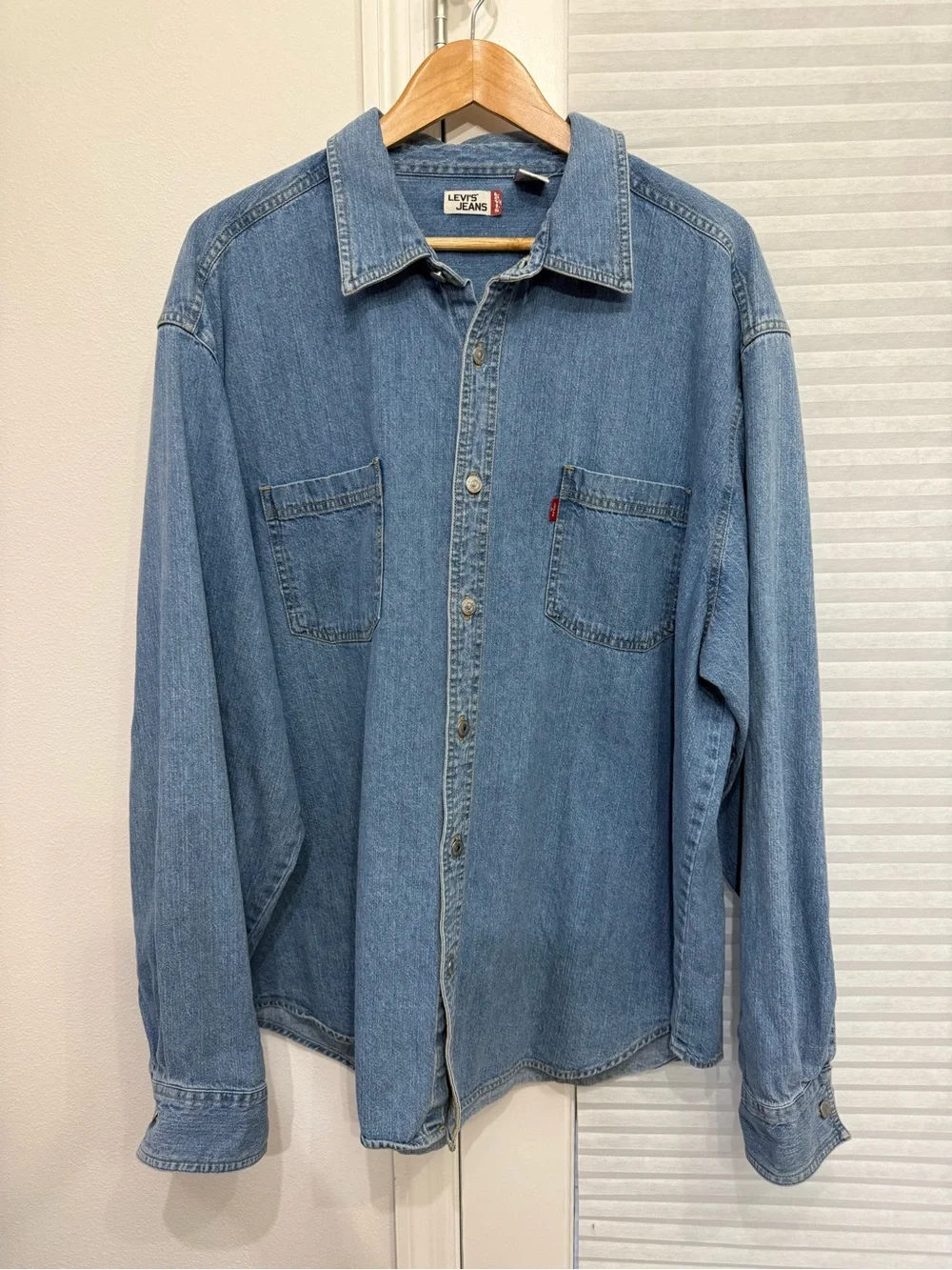 Levi's Blue Denim Shirt